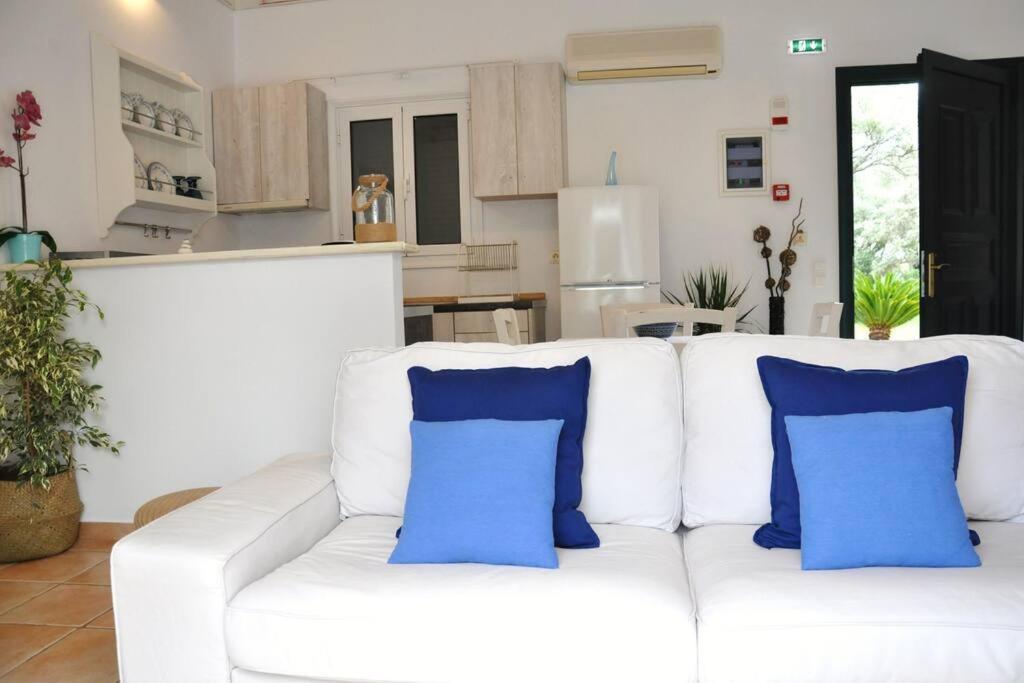 Villa Erietta Near Lefkas Center Apolpaina Bagian luar foto