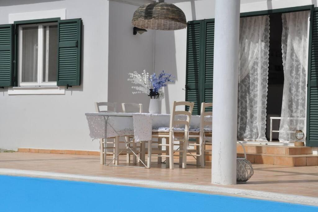 Villa Erietta Near Lefkas Center Apolpaina Bagian luar foto